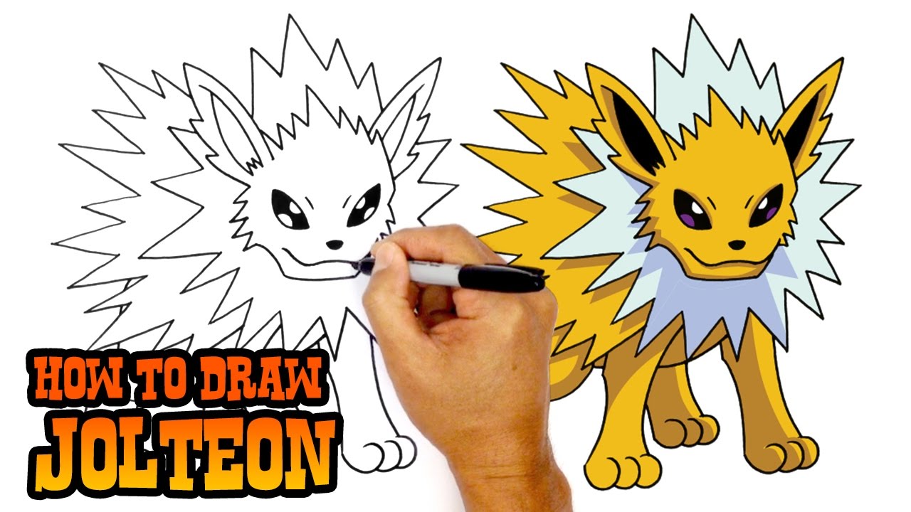 How to Draw Jolteon | Pokemon