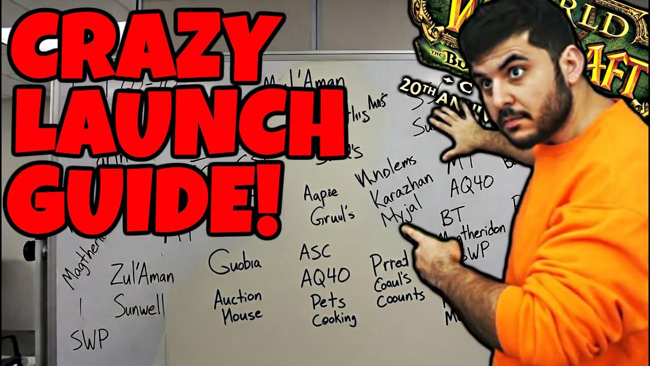 This TBC Launch Guide is CRAZY - Let Him Cook!