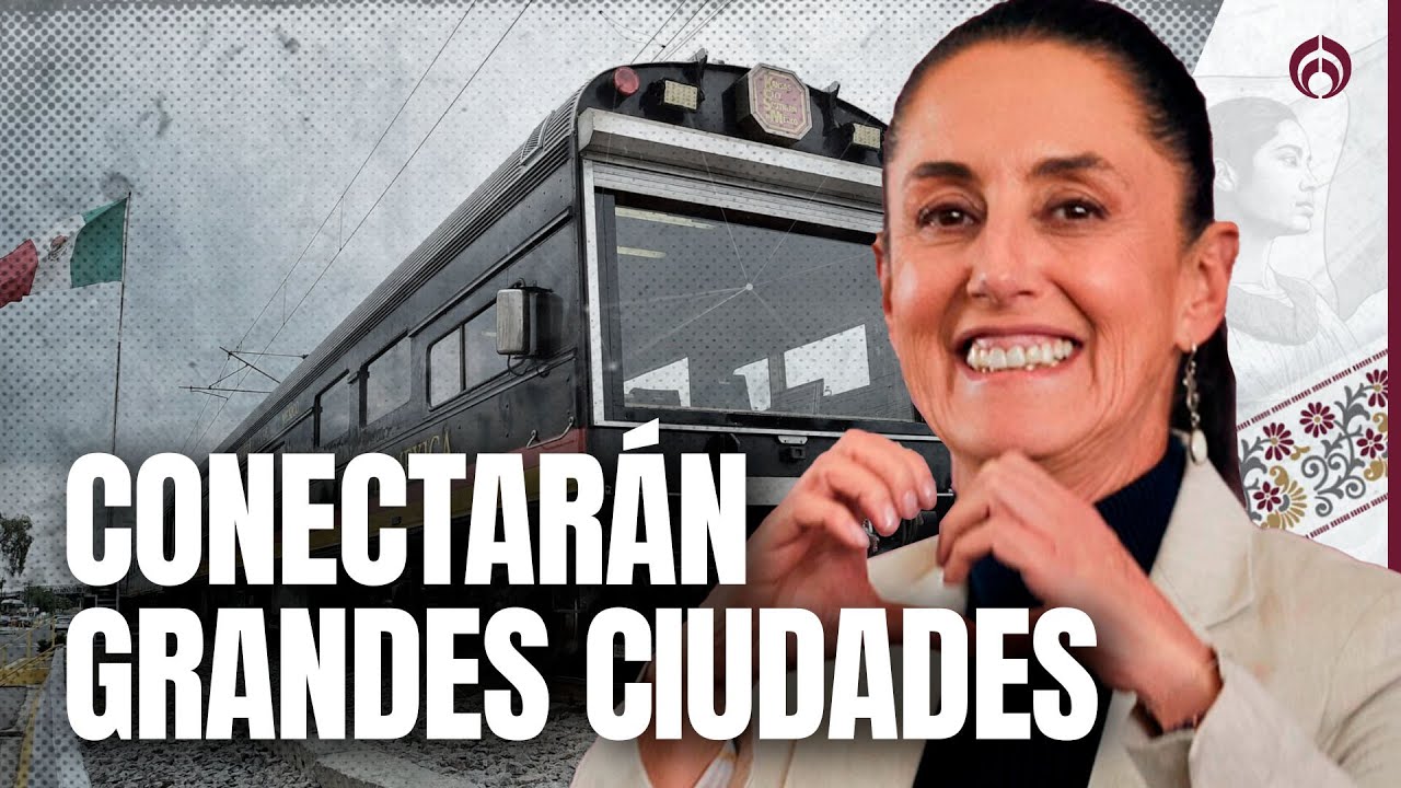 Sheinbaum acelera el tren; anuncian nuevas líneas de pasajeros