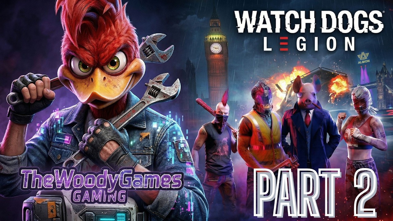 Watch Dogs Legion Прохождение без комментариев Часть 2 - К Службе Готовы