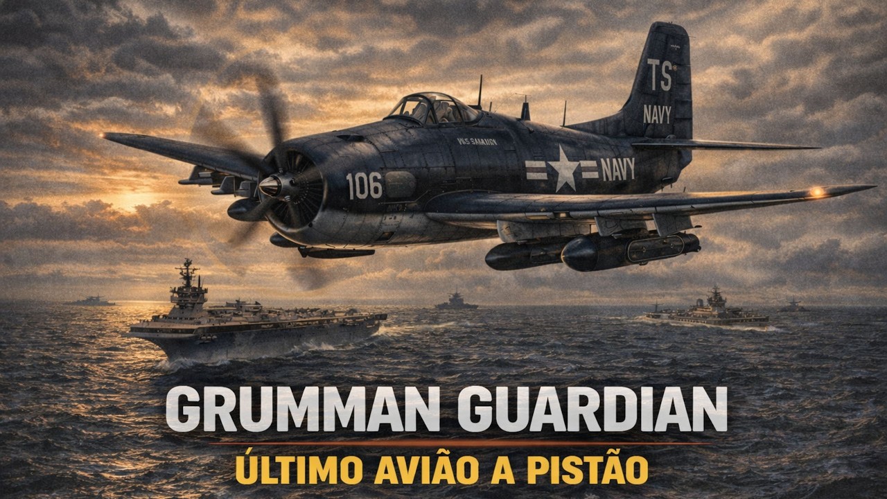 Grumman Guardian: O Último Avião a Pistão da Marinha dos EUA