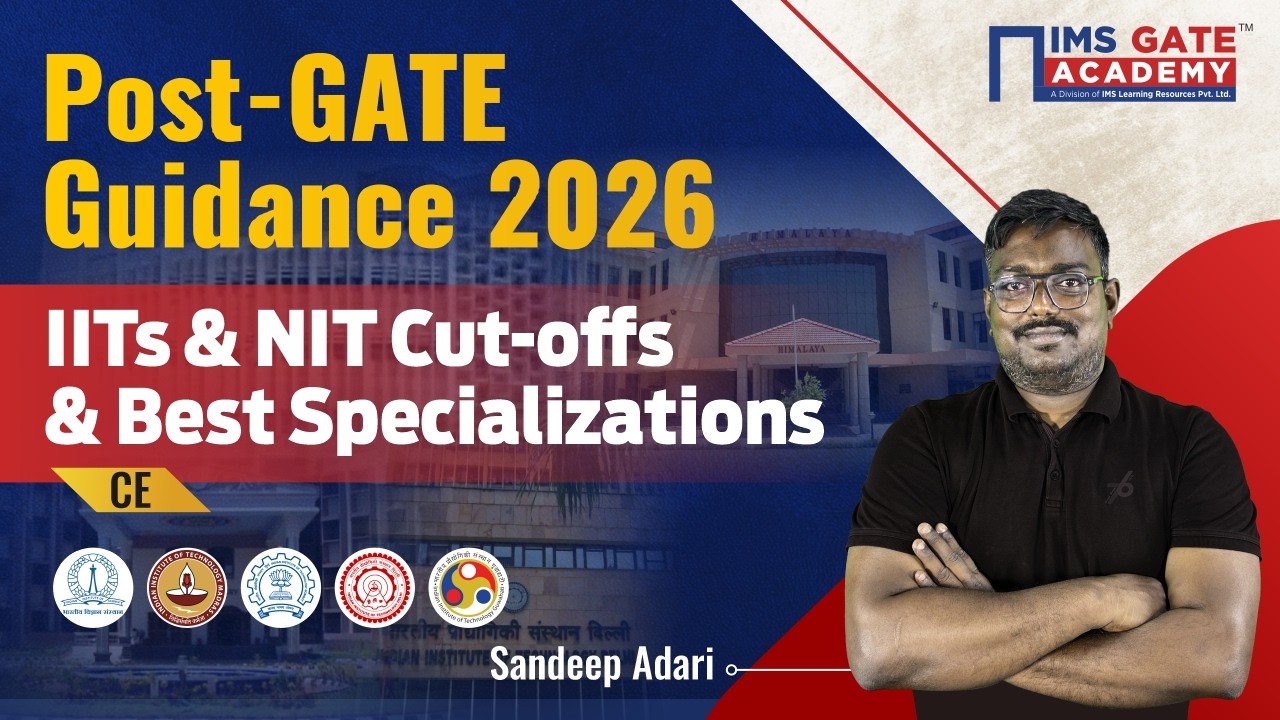 Подготовка к экзамену GATE: проходные баллы IIT/NIT и лучшие специализации для поступления на гра...
