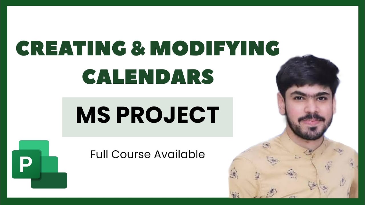 5 Создание календарей в Microsoft Project | Исключения, изменение рабочей недели, корректировка в...