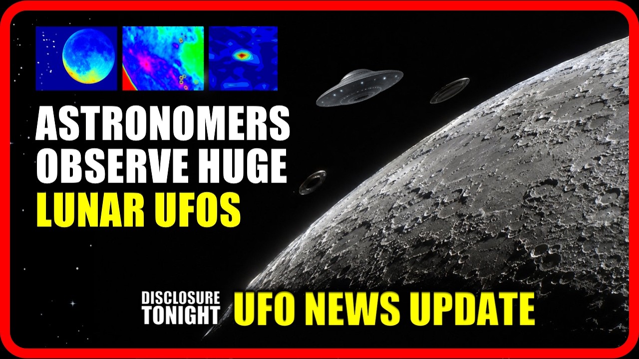 Bigelow briefed TRUMP on UFOS | Astronomers observe 20+ MASSIVE 40KM LUNAR SAUCERS  UFO NEWS UPDATE