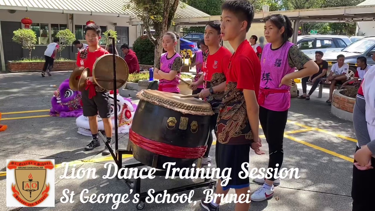 Lion Dance in Brunei | Cny2020 | St George’s School Brunei