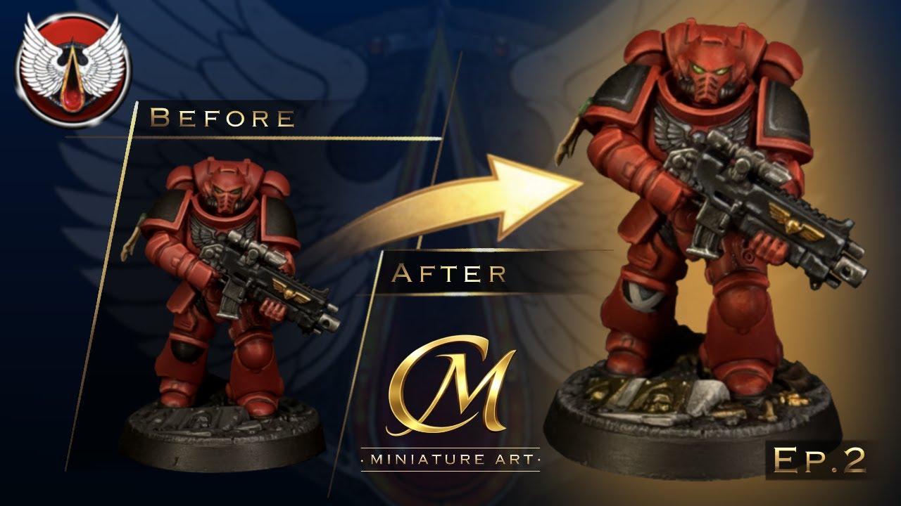 ‘Beginner' to 'Competition Standard' in 4 steps - Ep2 - Blood Angels Intercessor