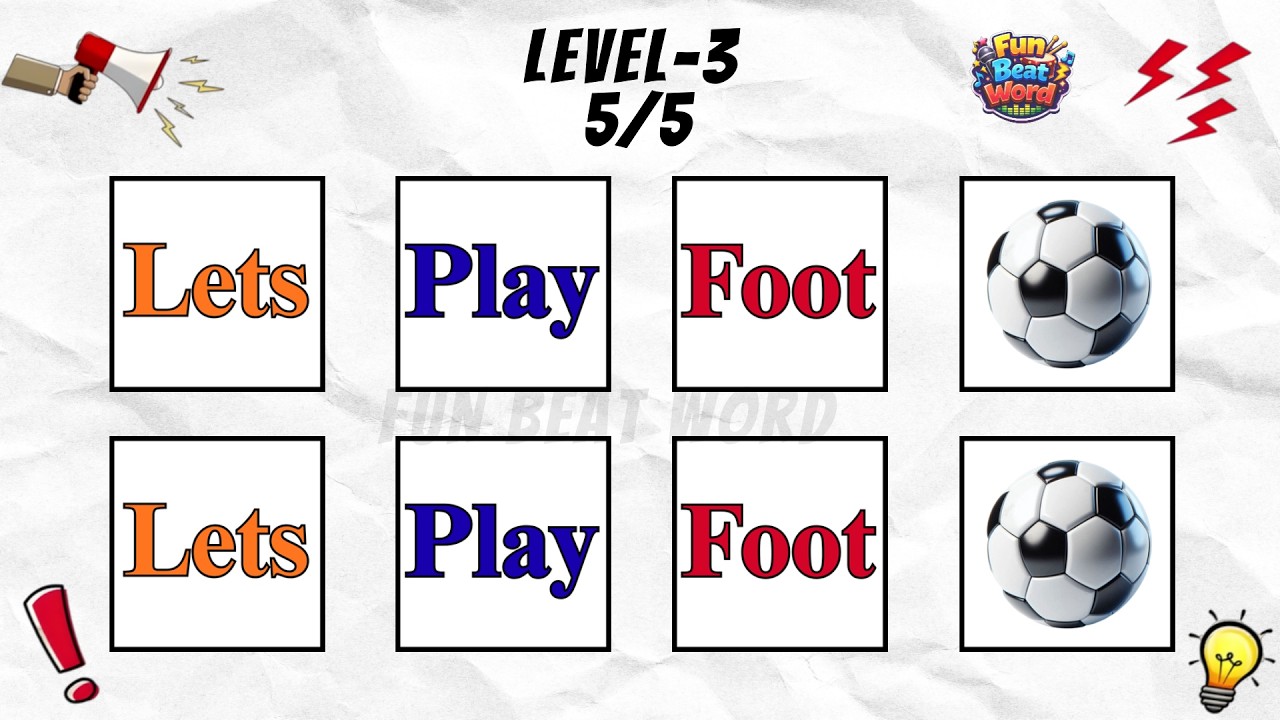 Say The Word On Beat Challenge | PART 278 | Level 1-5 Easy to Insane