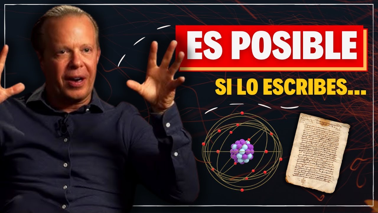 POR ESTA RAZÓN DEBES ESCRIBIR LO QUE QUIERES | si lo ESCRIBES lo TENDRÁS | JOE DISPENZA