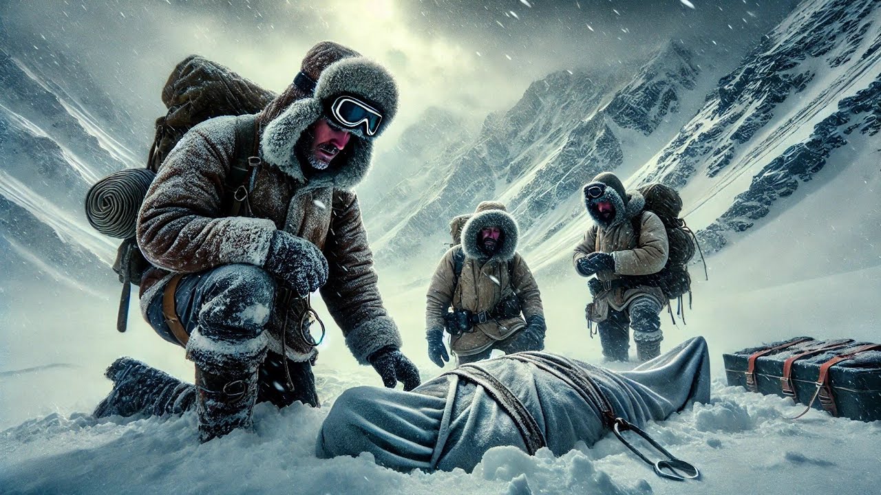 4 Mountaineers Trapped In -57°C Film/Movie Explained In Hindi/Urdu