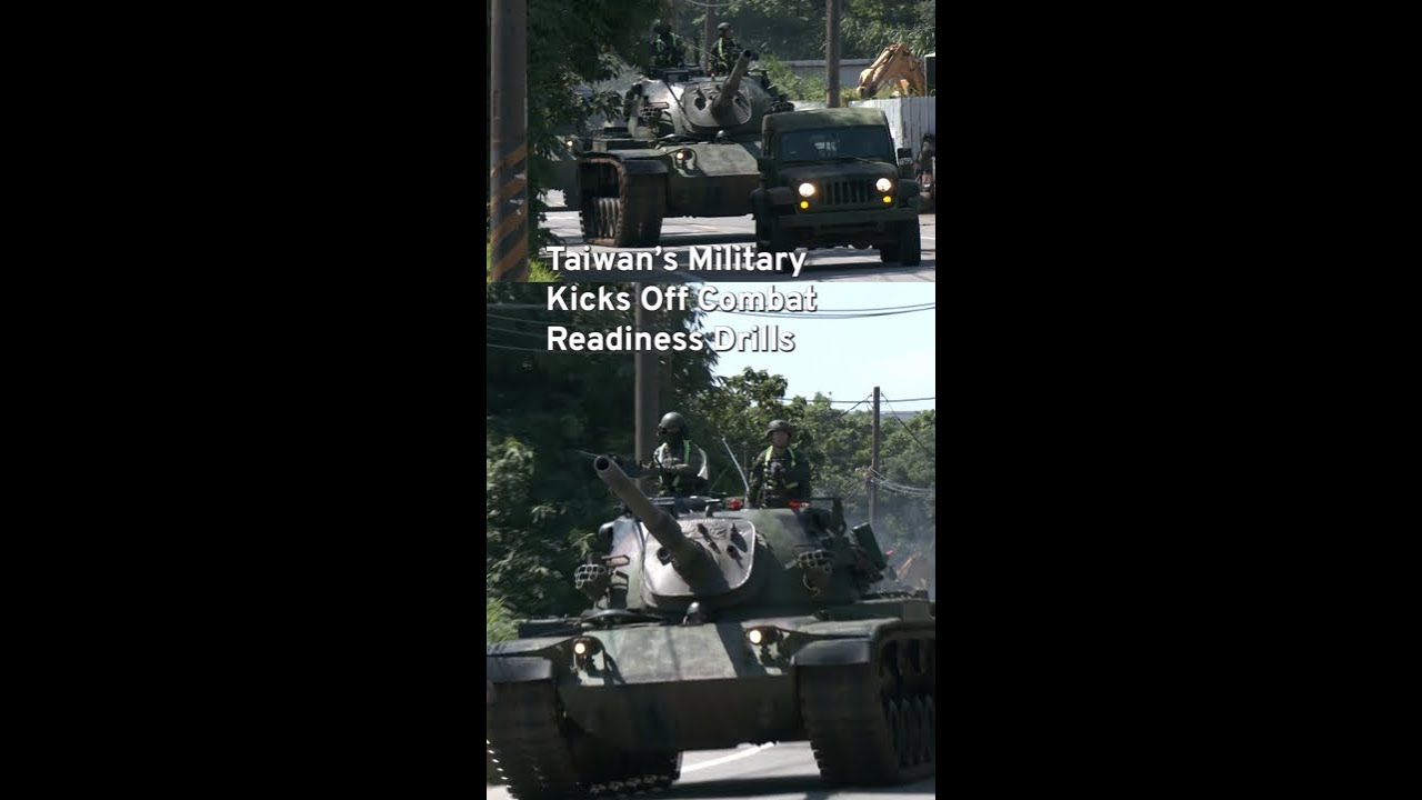 Taiwan&rsquo;s Military Kicks Off  Combat Readiness Drills