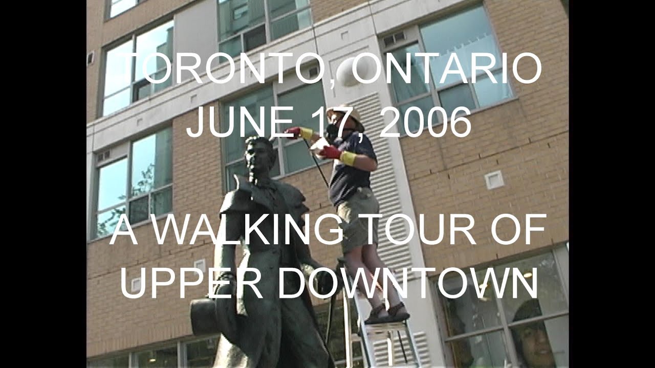 Toronto, Ontario - June 17, 2006. A walking tour of upper downtown.