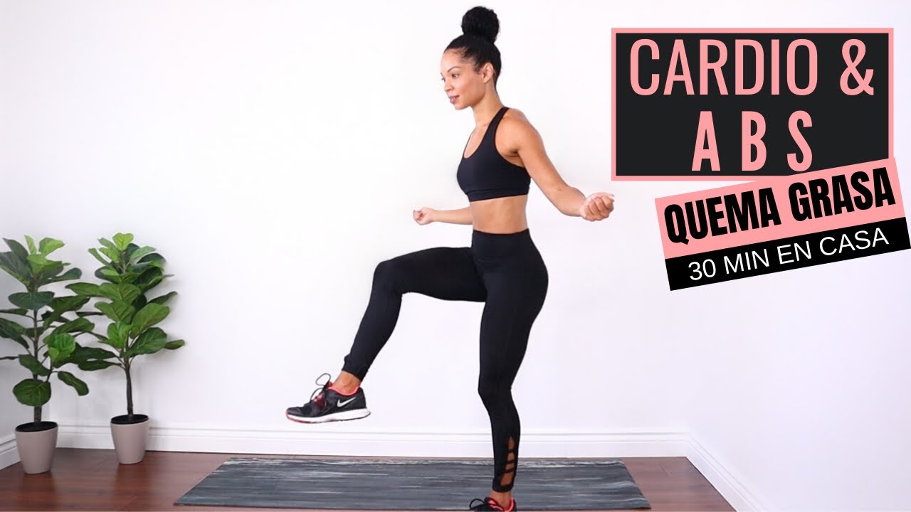 ADELGAZAR RAPIDO | Ejercicios para perder peso rápido | CARDIO + ABDOMEN en Casa
