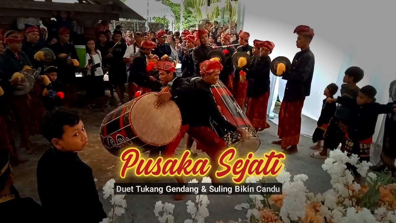 TABUHAN PENTUP DUET TUKANG GENDANG DAN SULING BIKIN CANDU | GB PUSAKA SEJATI