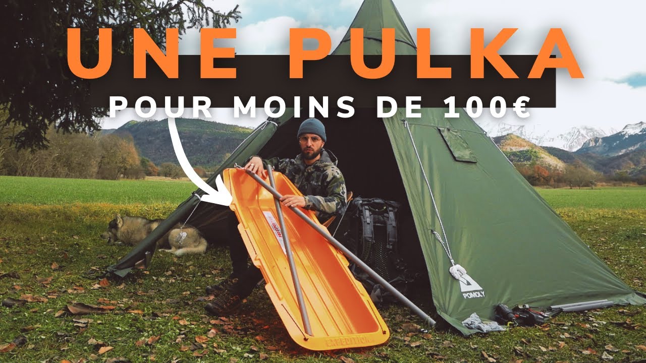 FABRICATION FACILE ET PAS CHER D'UNE PULKA/PULKSLED !