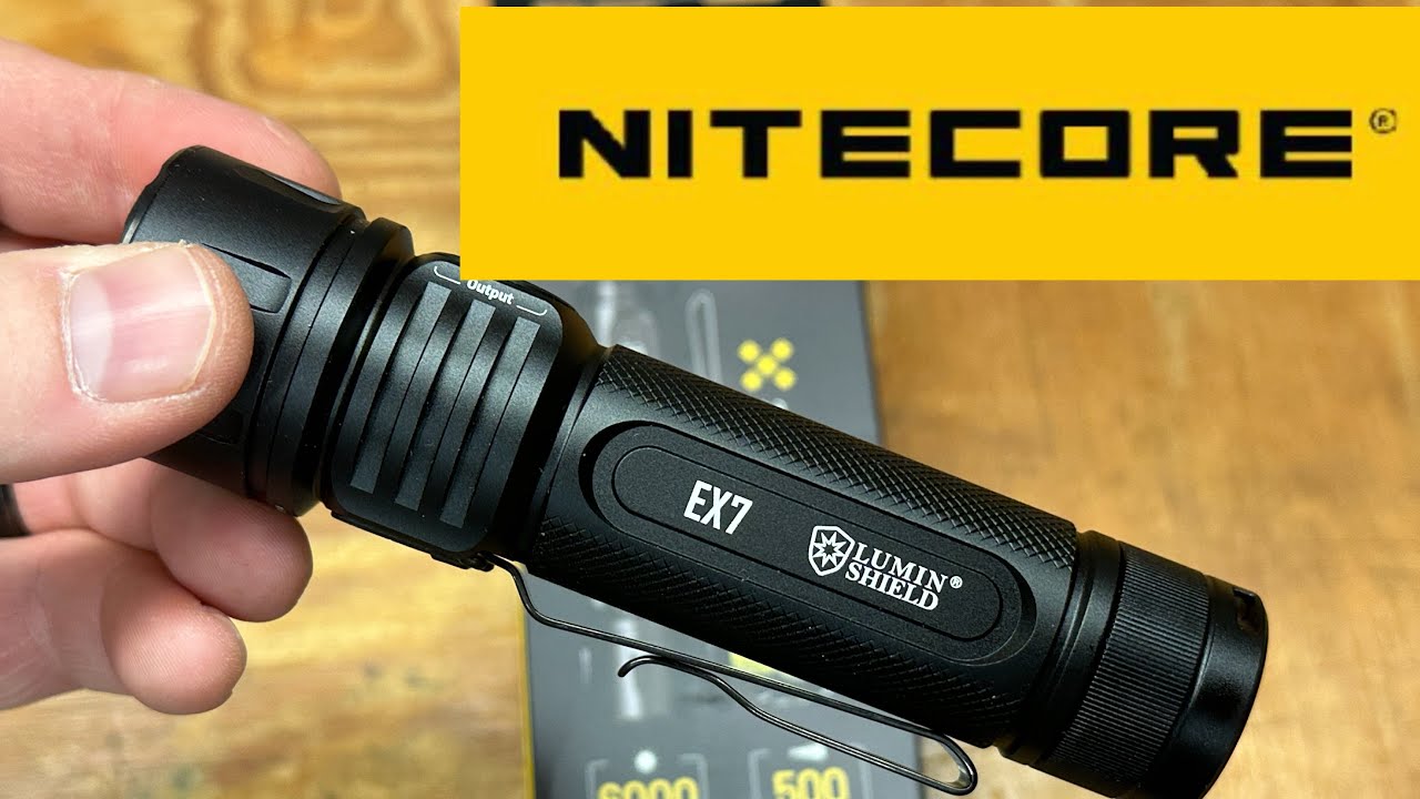Двойной луч до 6000 люмен — Nitecore EX7