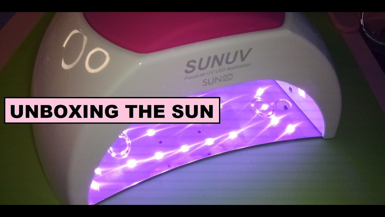 Unboxing UV / LED Sun Lamp 48W Gel Nail Dryer | Sarappreciates Nail Vlog