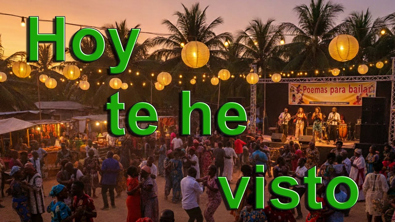 Poemas para bailar KIZOMBA: Hoy te he visto