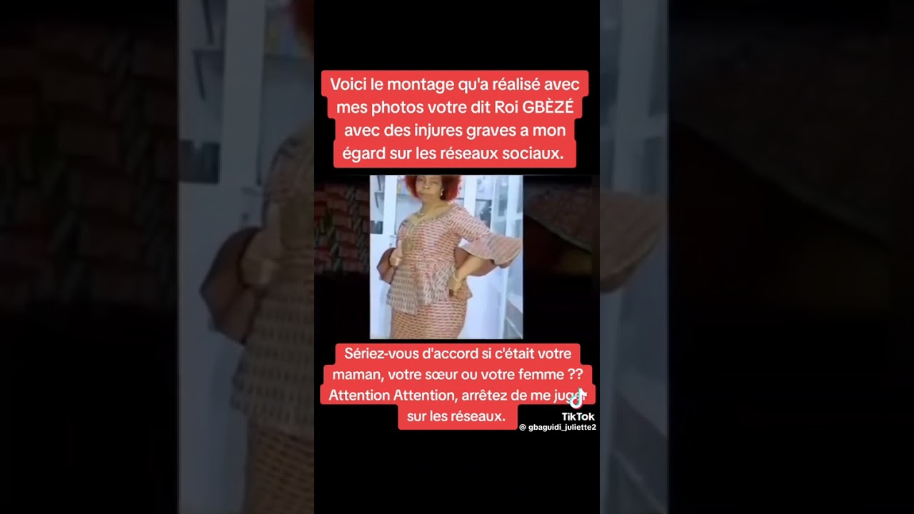 Gbeze affaire Juliette gbaguidi Morceaux 