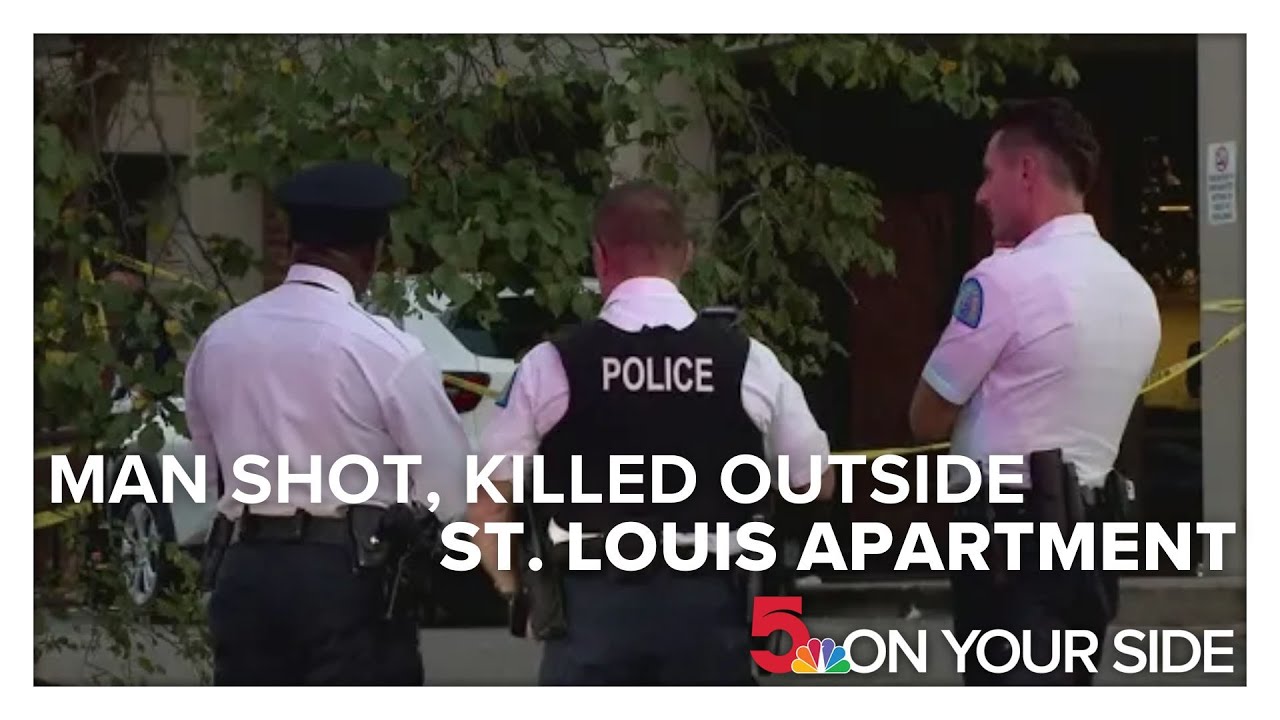 Man shot and killed outside St. Louis high rise apartment building
