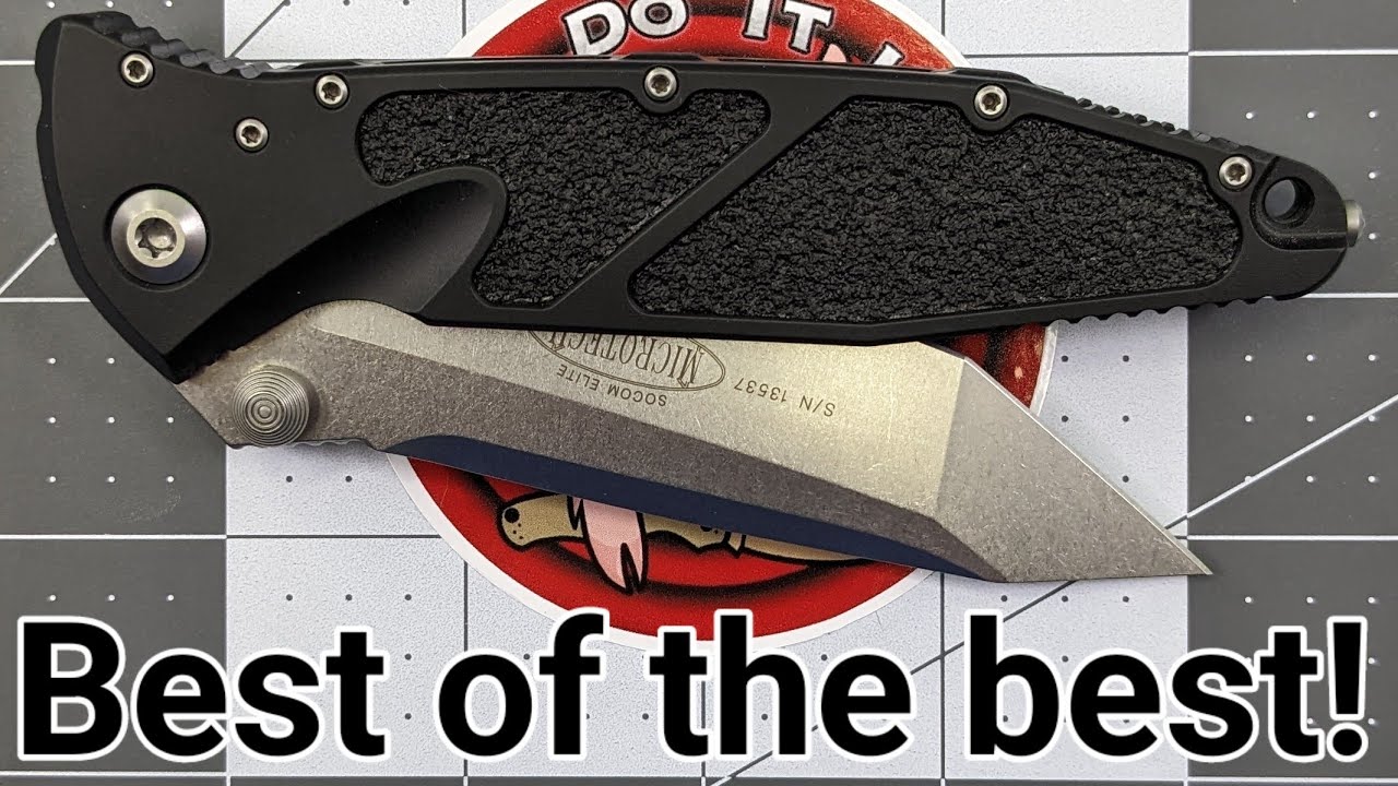 MICROTECH KNIVES Socom Elite knife review/overview!