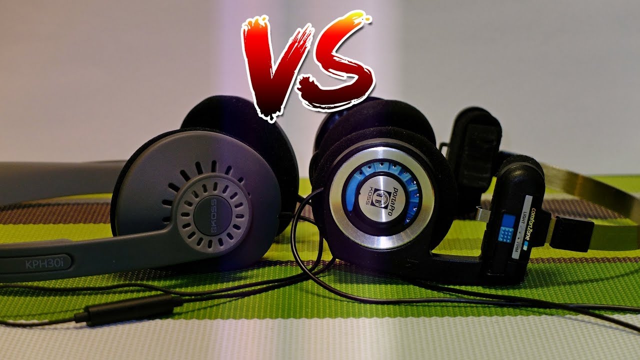 KOSS KPH30i Так ли хороши? Сравнение с Porta Pro.