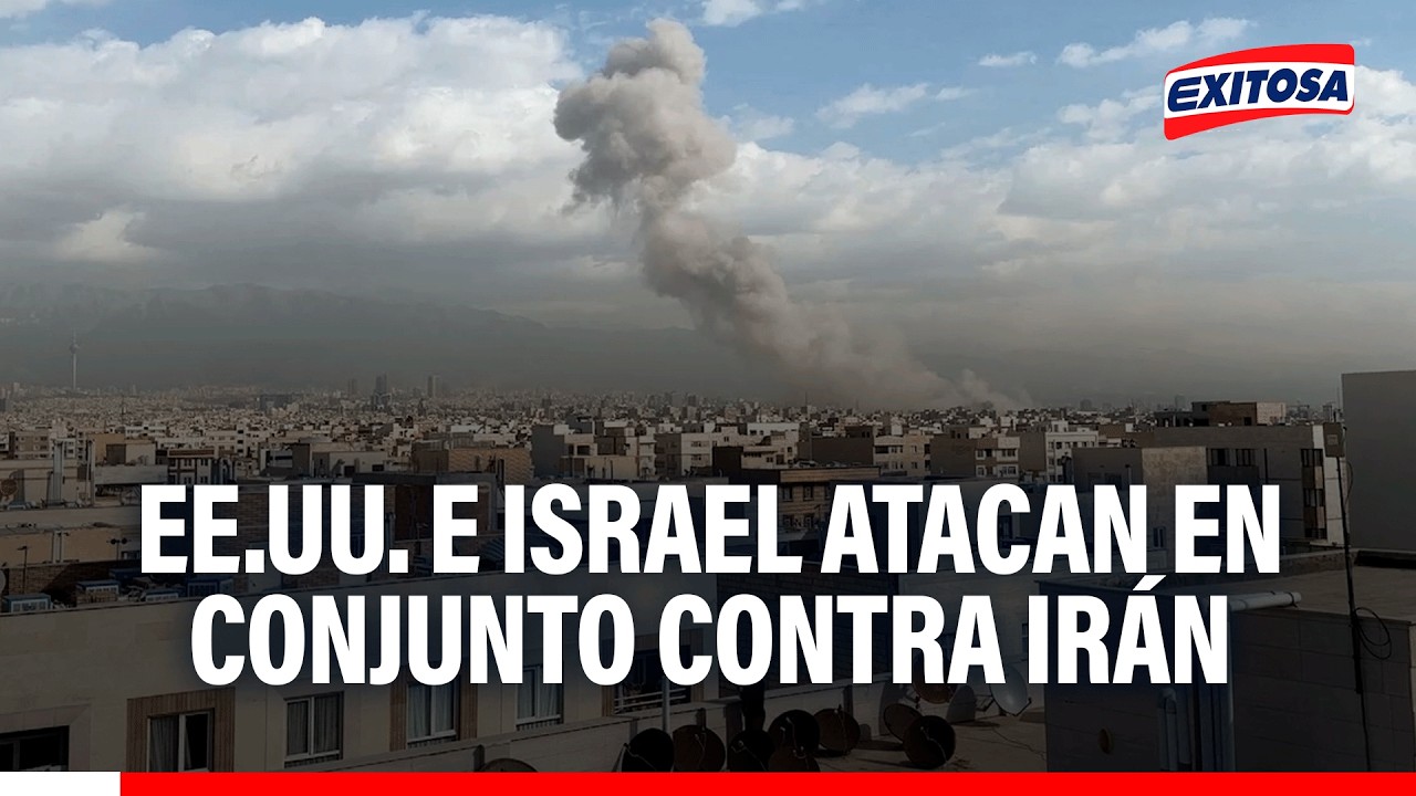 🔴🔵 EE.UU. e Israel atacan en conjunto contra Irán