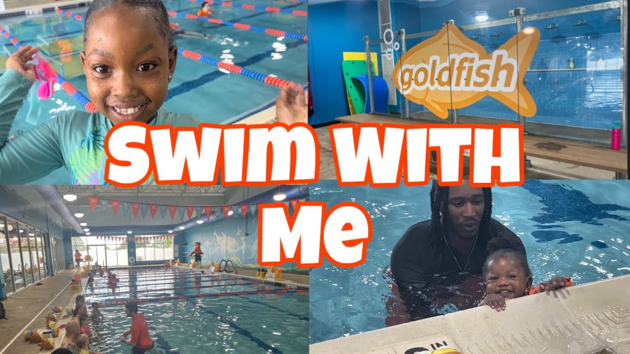 MY FIRST SWIMMING LESSON AT GOLDFISH SWIM SCHOOL! 🏊🏾‍♀️🤗