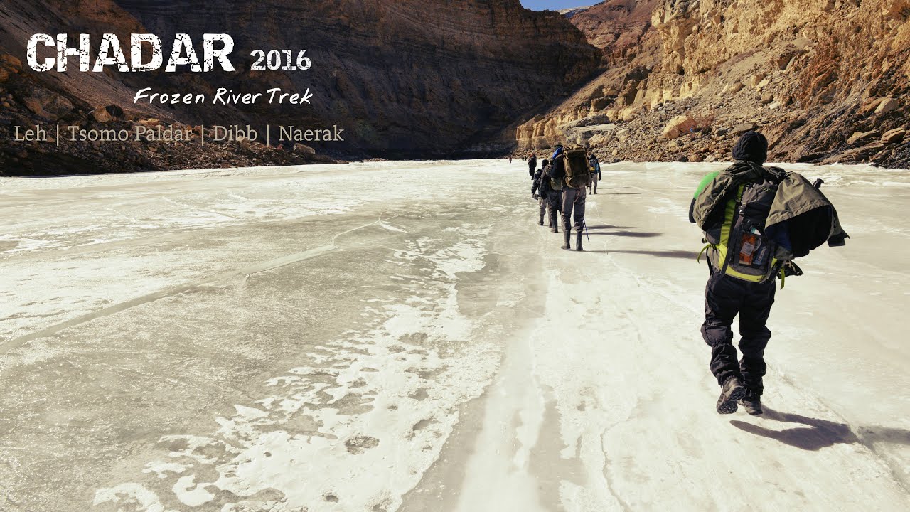Chadar Trek 2016. [Breath taking moments of Frozen zanskar river trek, Leh] FULL HD
