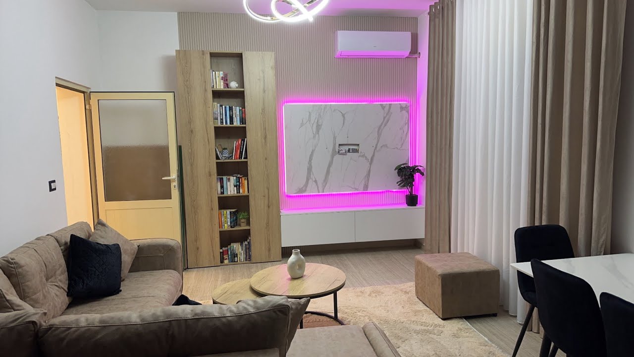 Shtëpia e Re e Vëllait Tim 🏠 | Interior Design për Sallonin & Kuzhinën ✨