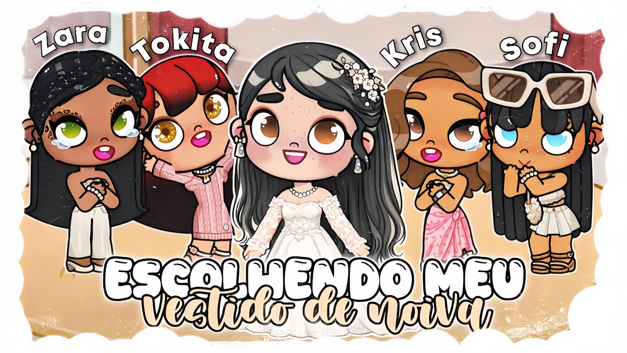 FUI ESCOLHER MEU VESTIDO DE NOIVA COM MINHAS AMIGAS... E DEU NISSO! 😭 - ZARA, TOKITA, KRIS E SOFI ✨