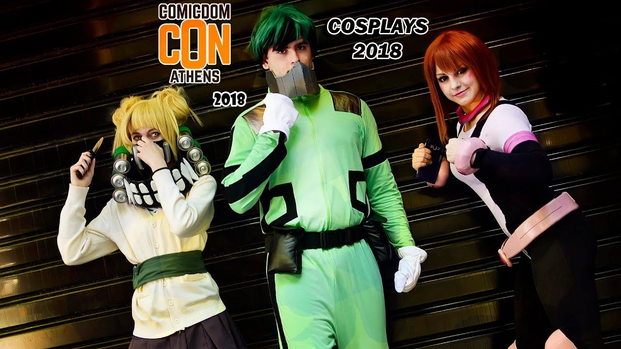 Comicdom Con Athens 2018 - Cosplays (1080p / 60fps / Athens / Greece / 20-22.04.2018)