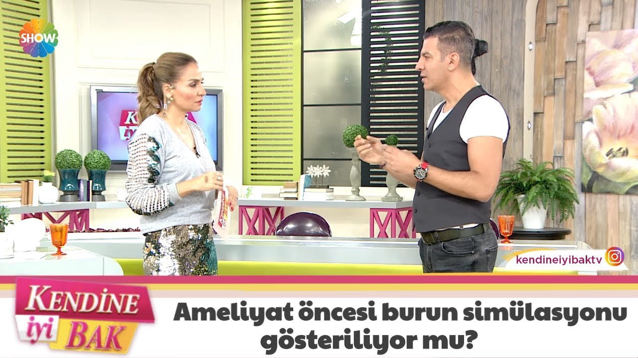 Ameliyat öncesi burun simülasyonu gösteriliyor mu?