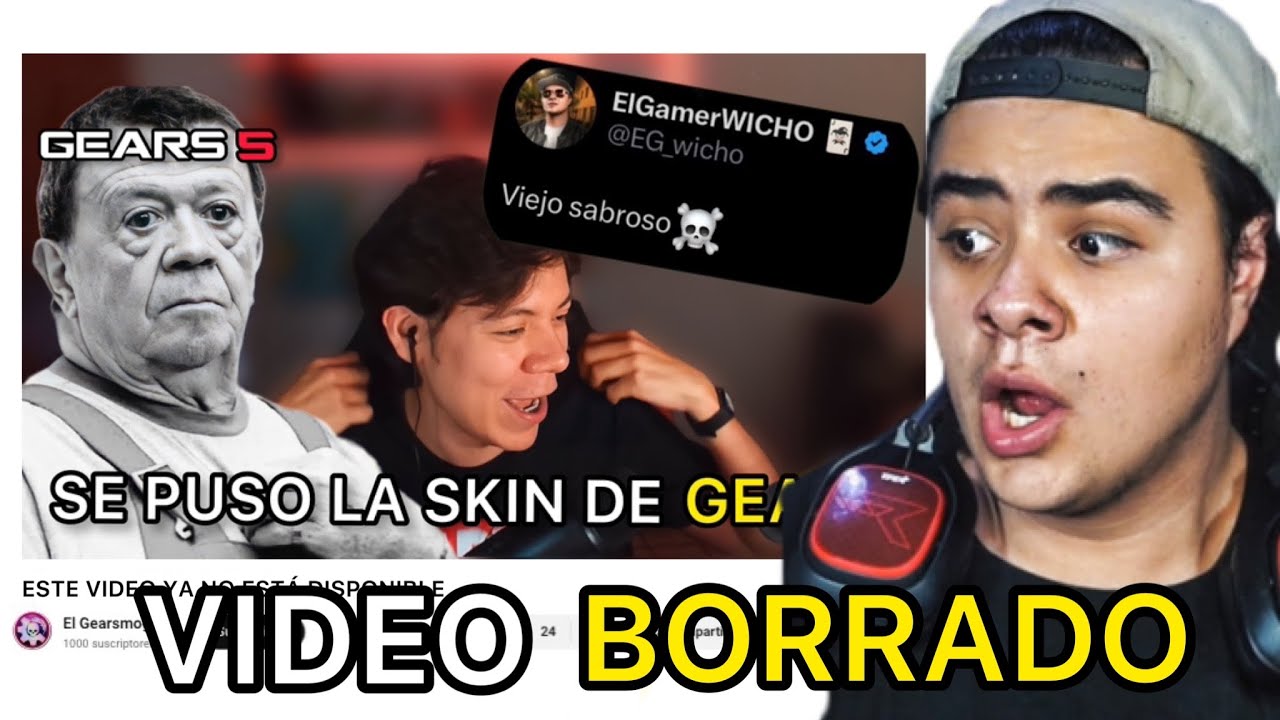 ELGAMERWICHO REACCIONA A VIDEO BORRADO Y EXPLICA LO QUE PASO! 🤯