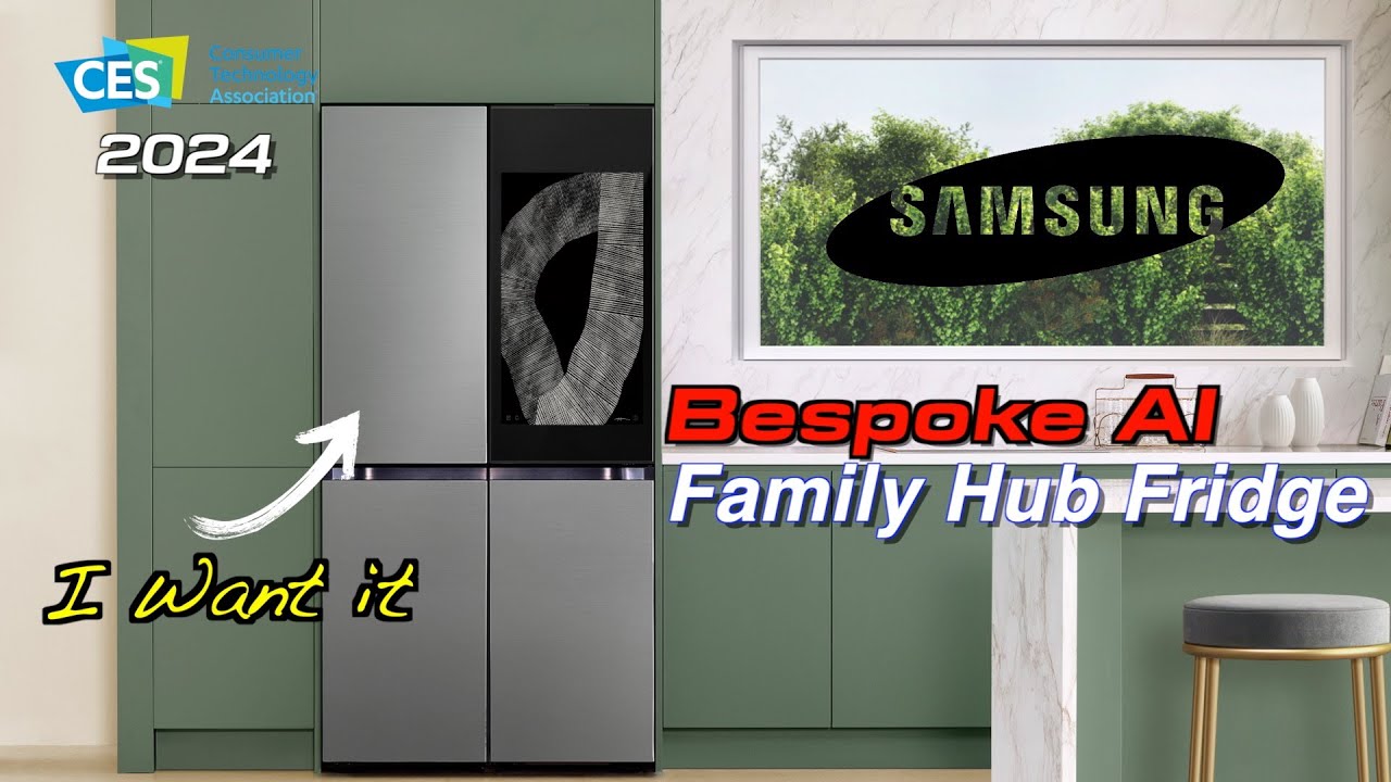 НОВЫЙ холодильник Samsung Bespoke AI Family Hub — ОЧЕНЬ КРУТОЙ