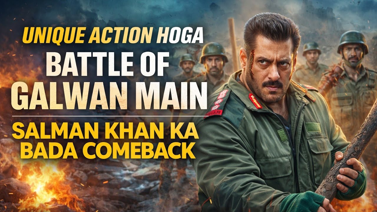 Salman Khan की Battle of Galwan में एकदम हटके Action होगा Salman Khan एक नया अवतार में नजर आएंगे 