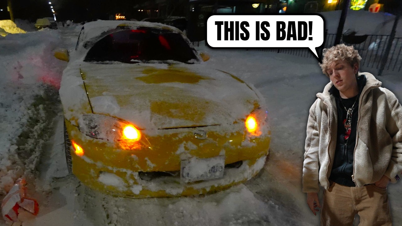 Driving the Miata in a Winter Storm (Probably a Bad Idea)