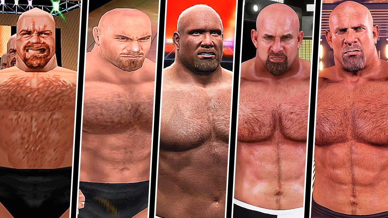 WWE 2K25 - Goldberg Entrance Evolution in WWE Games! (WCW / NWO Revenge to WWE 2K25)