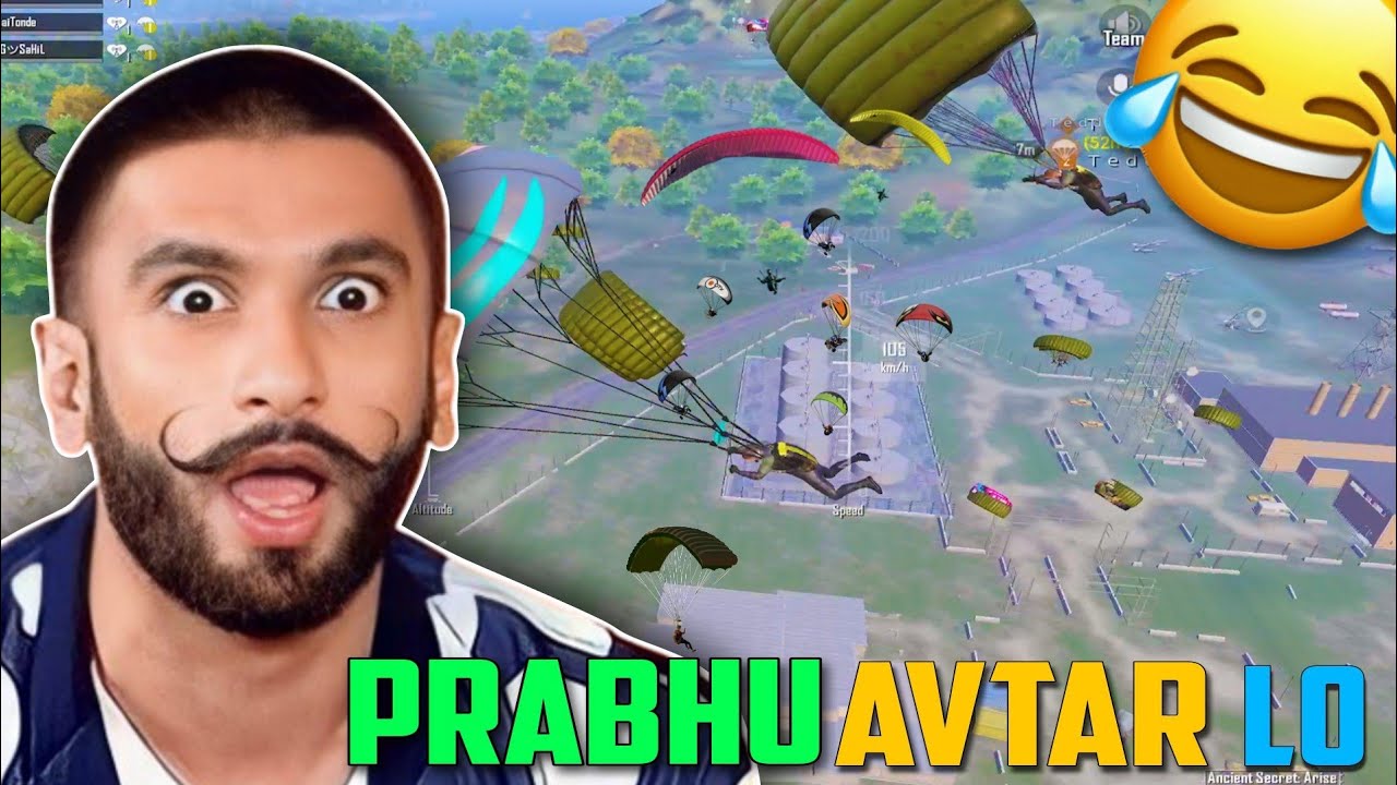 PRABHU AB AVTAR LELO BGMI FUNNY COMMENTARY GAMEPLAY JEVEL #jevel #bgmi #funny