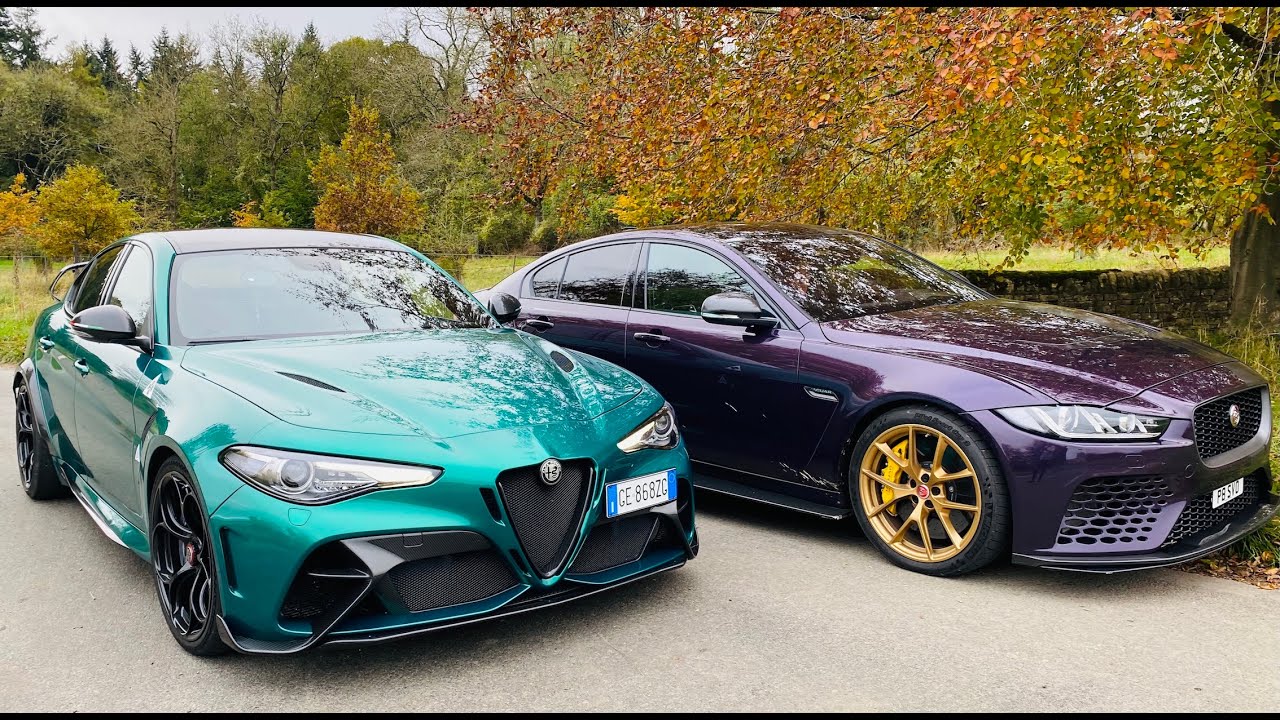 Обзор Alfa Romeo Giulia GTAm. Это или Jaguar XE Project 8?
