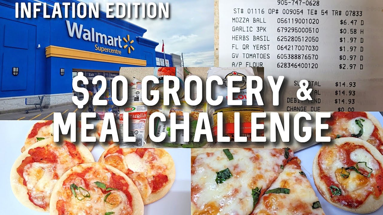 $20 Grocery & Meal Challenge in Toronto | Grocery Budget Challenge #budgetlife