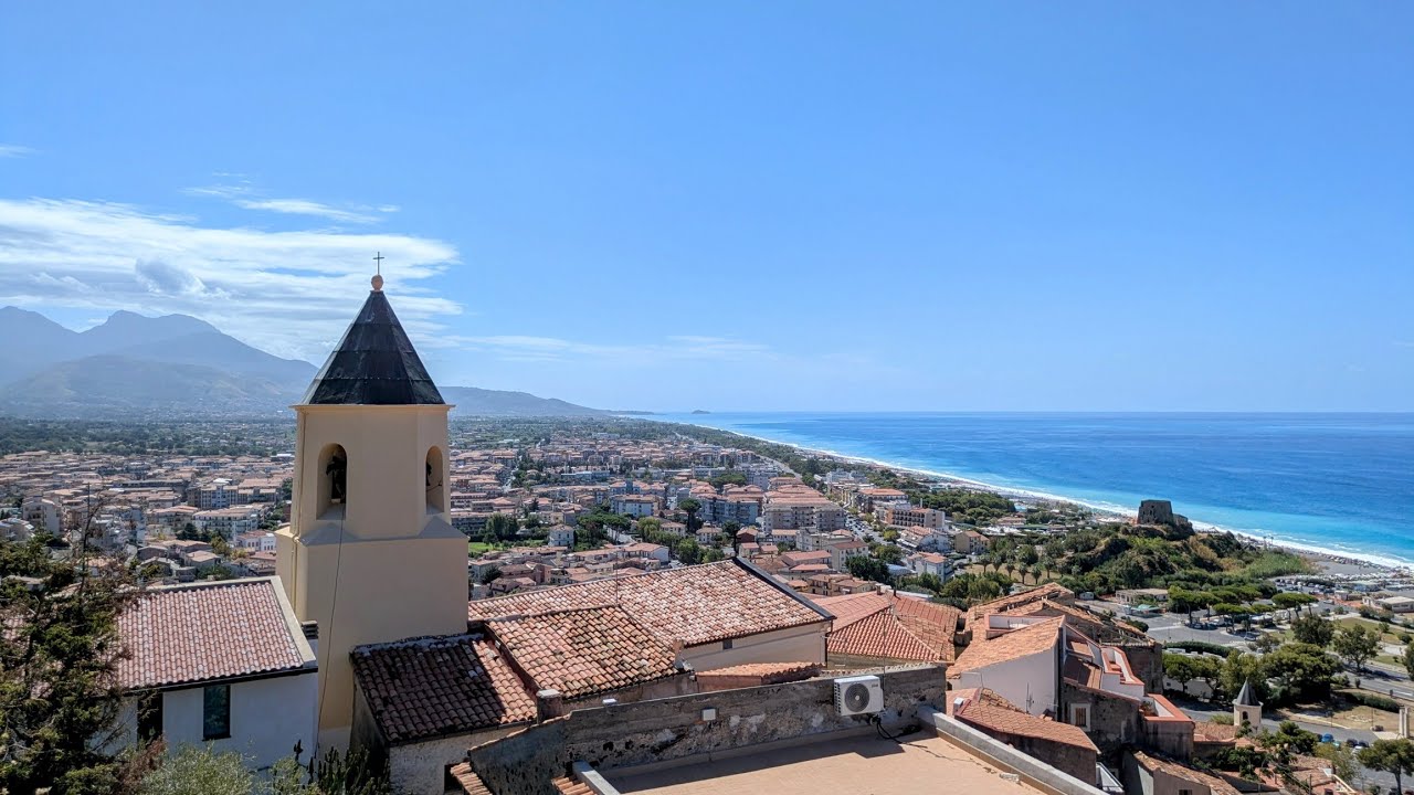 Scalea Italy 4K 🇮🇹 | Old Town to Beach Walking TourDal Centro Storico al Mare