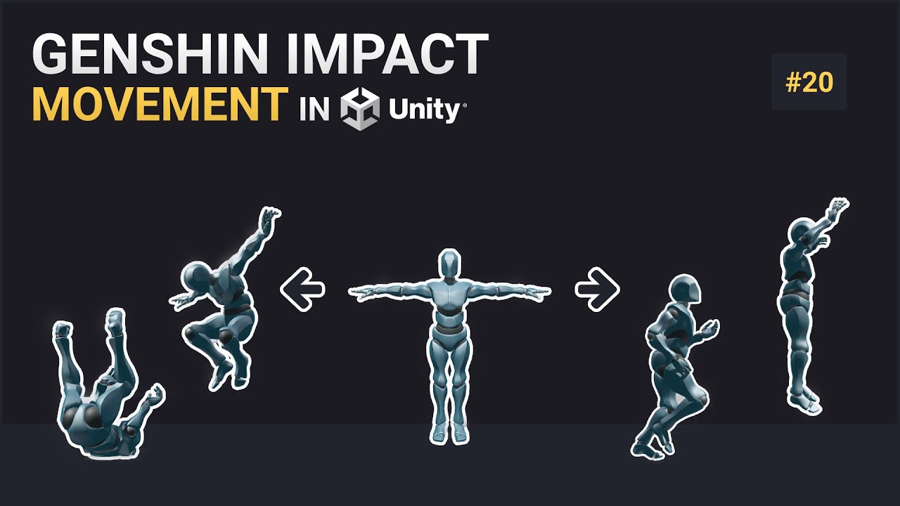 Genshin Impact Movement in Unity | #20 - Animations