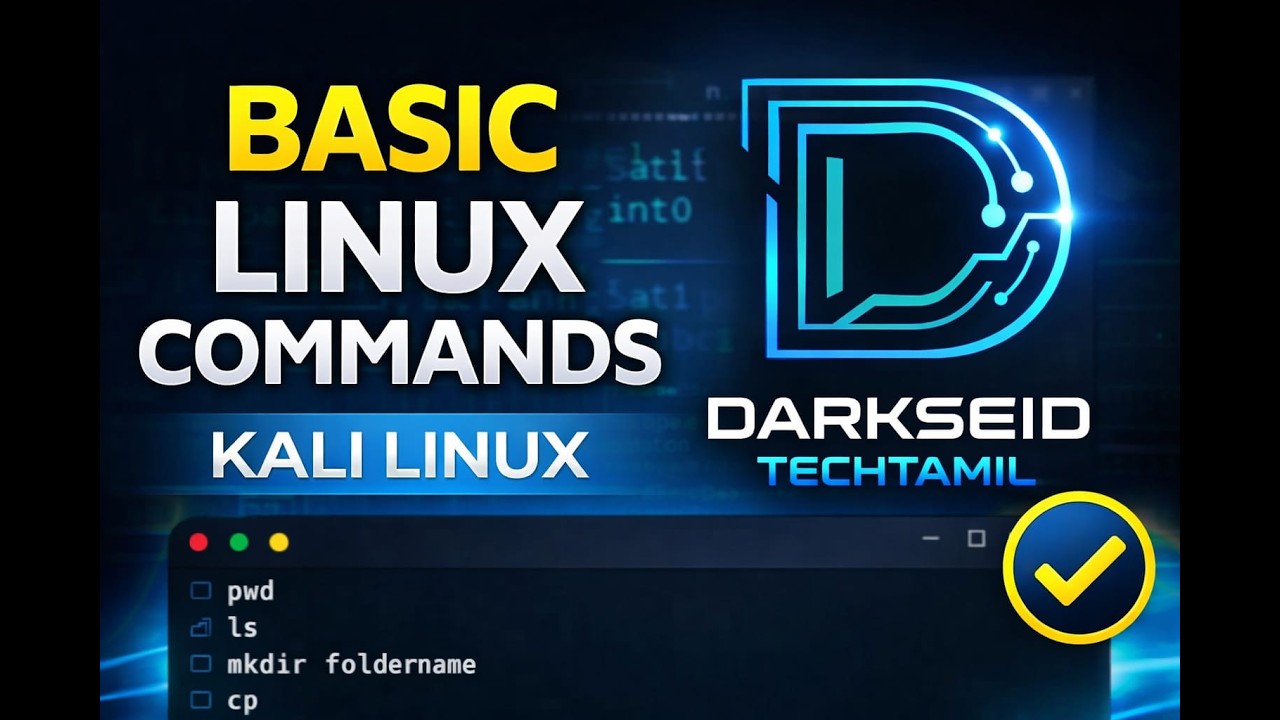 Basic Linux Commands in Kali Linux | Beginner Guide