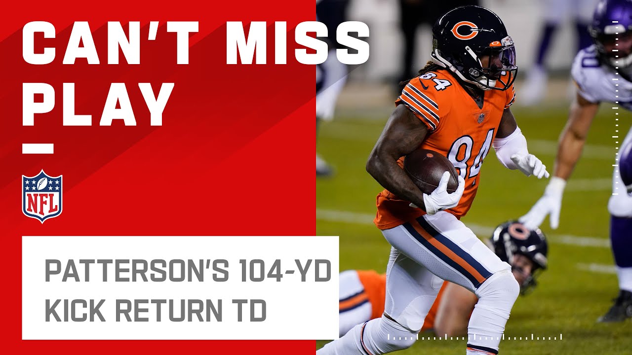 HOUSE CALL! Cordarrelle Patterson's 104-Yd Kick Return TD