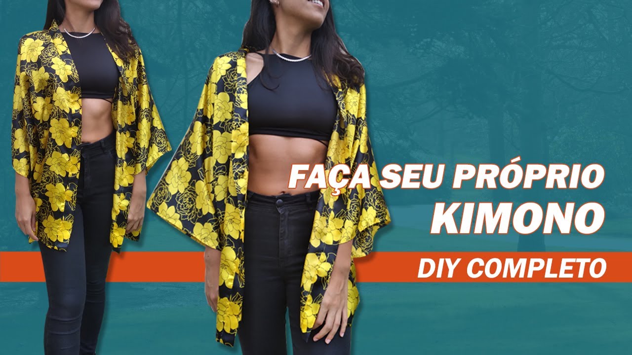 COMO FAZER SEU PRÓPRIO KIMONO | PASSO A PASSO COMPLETO