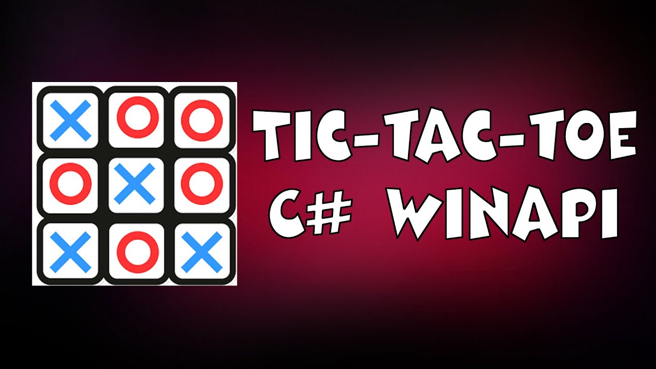 КРЕСТИКИ-НОЛИКИ НА C# WINDOWS FORMS APPLICATION/ TIC-TAC-TOE C# WINFORMS