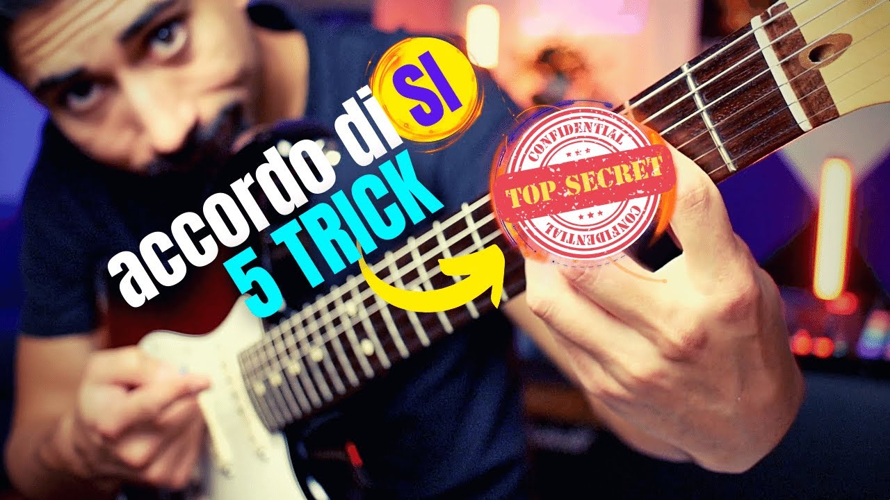 Troppo DIFFICILE L'ACCORDO di SI? Ecco 5 consigli che ti faranno svoltare | Lezioni di Chitarra