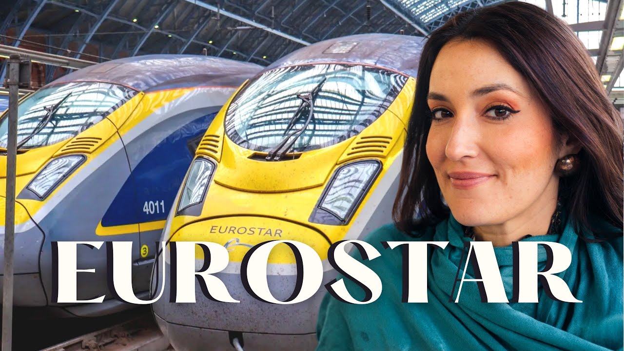 COMO É a viagem de TREM EUROSTAR saindo de LONDRES?
