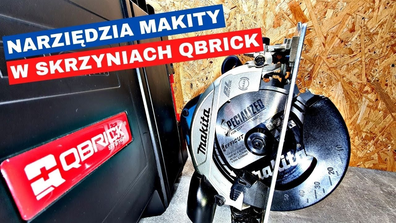 Narzędzia Makity w skrzynkach Qbrick System - pilarka Makita DHS660