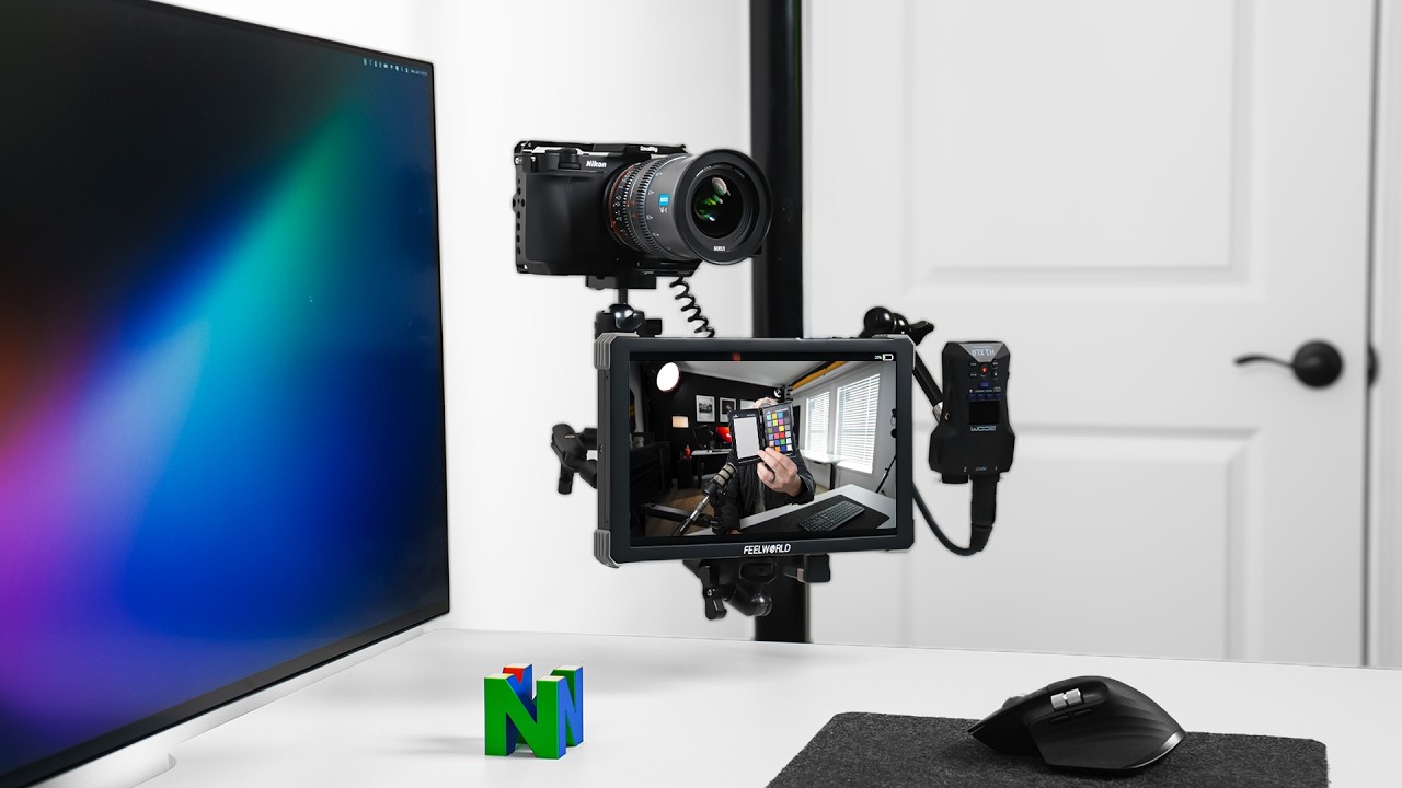 I Built a Consistent Content Creation Desk Setup